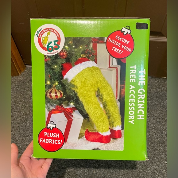 65th Anniversary “How the Grinch Stole Christmas” The Grinch Tree Leg Accessory - Picture 9 of 14